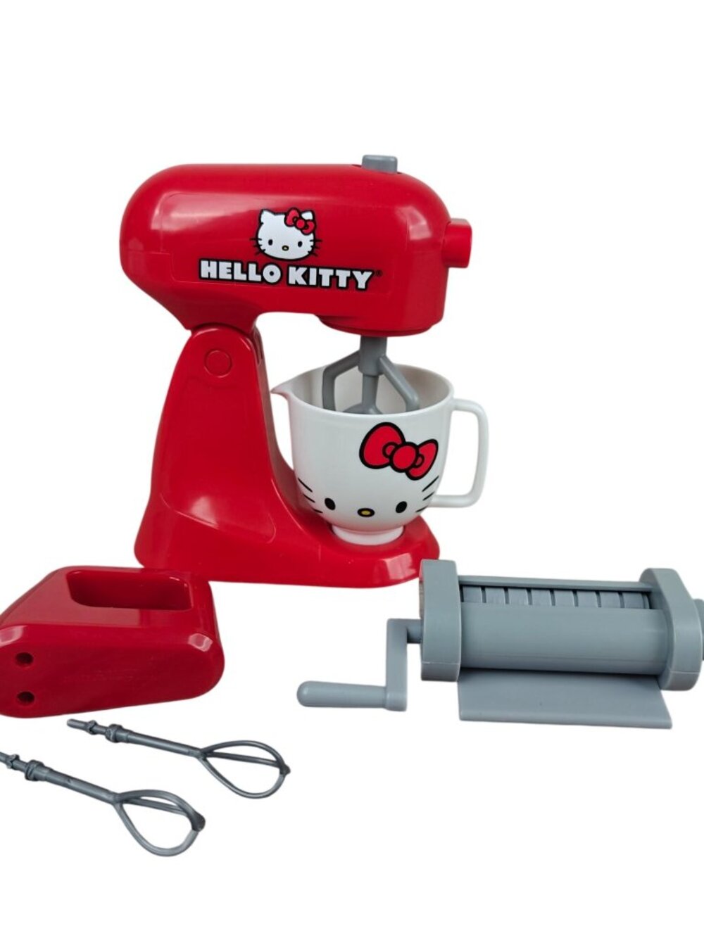 Hello Kitty Red Toy Stand Mini Mixer Plastic Kitchen Playset 2021 Sanrio